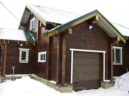 Строительство дома из профилированного бруса в Домодедовском районе
