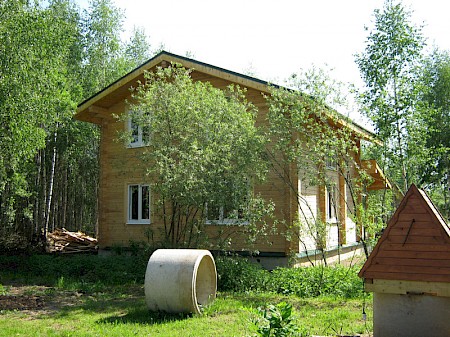 Строительство дома из профилированного бруса в Дмитровском районе