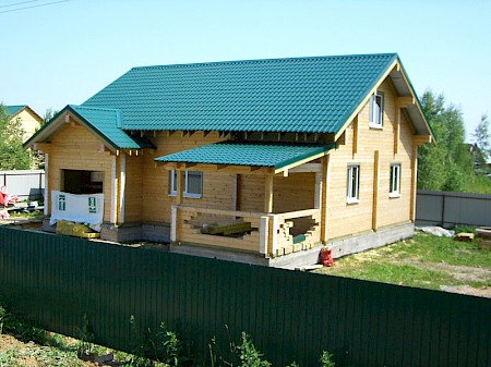 Строительство дома из профилированного бруса в Домодедовском районе